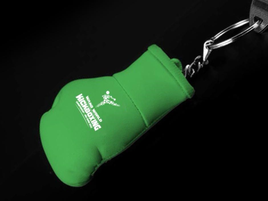 Boxing-glove key chain design